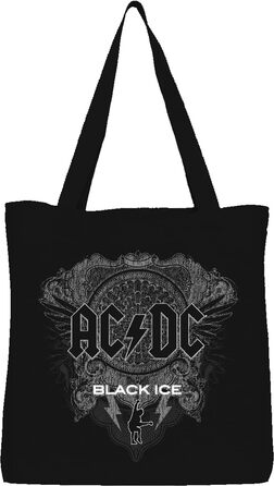 Бавовняна сумка ACDC LOGO ACDC, артикул BWACDCRBB002, чорна, 38 x 40 см