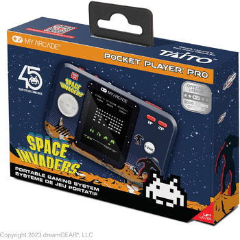 Моя портативна ігрова система Arcade Space Invaders Pocket Player Pro