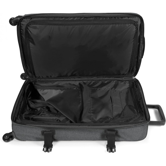 Валіза EASTPAK TRANS4 L, 75 x 41 x 28 см, 80 л - чорний денім (сірий) Black Denim01