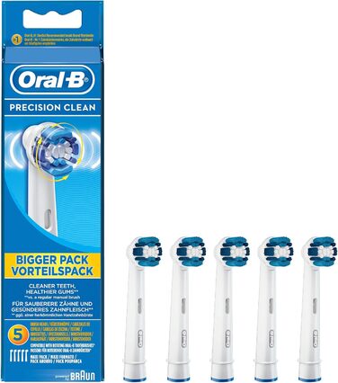 Щітки Braun Oral-B PrecClean 5 шт. Olympia Precision Clean Edition, унісекс 5 шт. (1 упаковка)