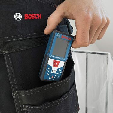 Лазерний далекомір Bosch GLM 500 (робочий діапазон 0,05-50 м, кут нахилу 0-360, точність вимірювання /- 1,5 мм, 2 батарейки типу ААА, в картонній коробці) Один