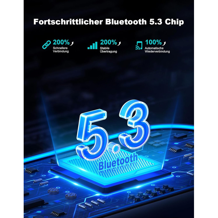 Автомобільний адаптер EOIWUY Bluetooth 5.3, Hi-Fi Bass Boost FM-передавач Автомобільний Bluetooth з автомобільним зарядним пристроєм PD 36 Вт і QC3.0 18 Вт, Адаптер Bluetooth для автомобільного радіо, Гучний зв'язок, AUX-вихід/U-диск