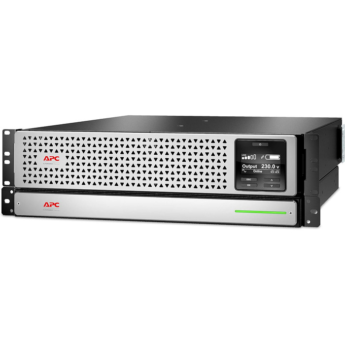 Літій-іонний ДБЖ APC Smart-UPS On-line - SRTL1500RMXLI - джерело безперебійного живлення 1500 ВА (стоякова/баштова модель, 8 виходів IEC-C13)