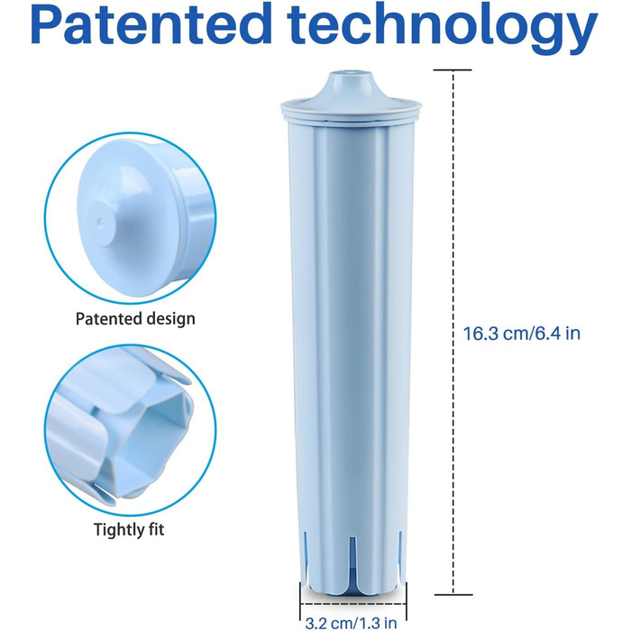Кавоварка з фільтром для води GOLDEN ICEPURE для Jura Фільтр для води серії Blue Filter A1/C5/J10/IMPRESSA для Jura, сертифікований NSF, 10 шт. (не для Smart E8/J8/E6/ENA4/Z6/EAN8/J6/S9)