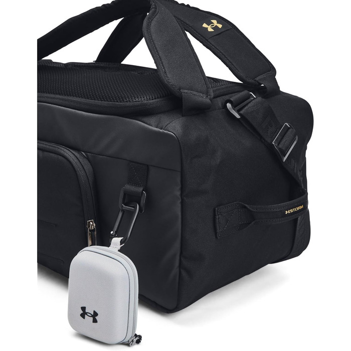 Спортивна сумка Under Armour Contain Duo SM BP Duffle 1381920 Black/Metallic-gold S