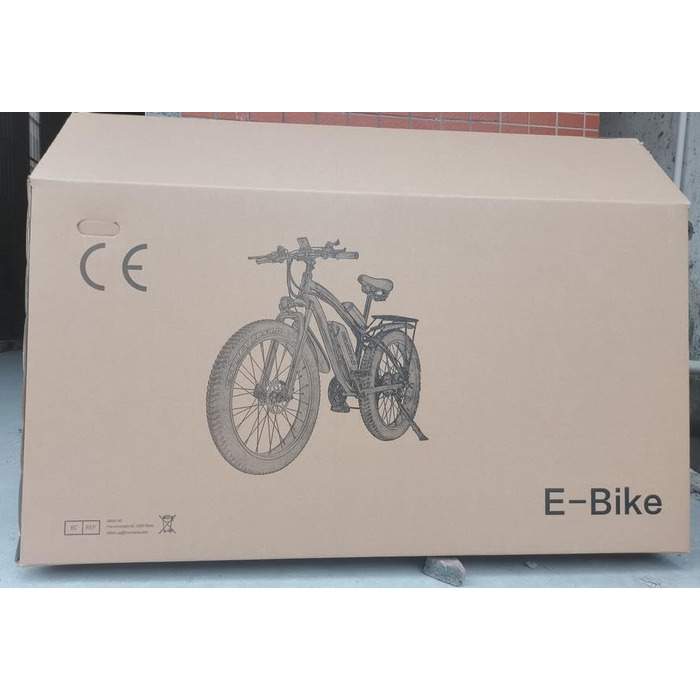 Гірський велосипед GUNAI Ebike, 26X4.0-дюймовий електронний велосипед E-Mountainbike E Bike, 21-швидкісний електричний велосипед з подвійним двигуном