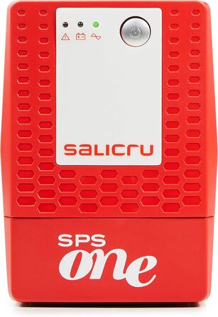 ДБЖ SALICRU SPS 500 ONE IEC, лінійно-інтерактивний, 4 виходи, 500 ВА/240 Вт USB Формат захисту від перевантаження Mini Tower 662AF000013