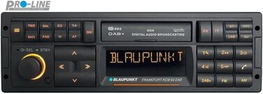 Автомагнітола Blaupunkt Frankfurt RCM 82 DAB, 1-DIN, DAB, Bluetooth, AUX USB, вхід для SD-карти, пульт дистанційного керування на кермі, система гучного зв'язку, еквалайзер, 200 Вт