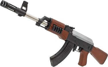 Гвинтівка страйкбольна B.W. Softair Gun набої AK 47 (A76) - чорний професійний повний ABS 57 см. Вкл. магазин та менше 0.5 Дж (від 14 років)