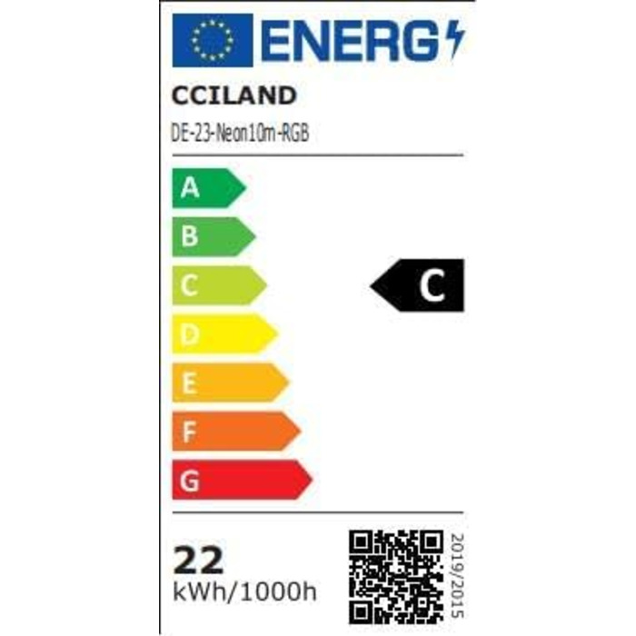 Світлодіодна стрічка CCILAND 10 м, неонова стрічка 24 В з можливістю затемнення 2700k, силіконова гнучка світлодіодна стрічка водонепроникна для домашньої кухні, внутрішньої кухні, зовнішнього декору своїми руками (теплий білий) (15 м Rgb)