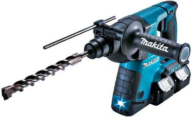 Перфоратор Makita DHR264Z для SDS-Plus 2х18 В (без акумуляторазарядного пристрою), 18 В, чорний, синій BASIC, 264Z