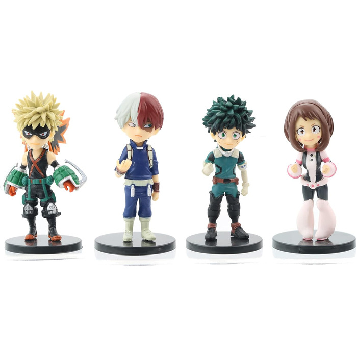 Фігурки аніме Tongyundacheng My Hero Academia, 6,5-10,5 см, Todoroki, Shoto Bakugou, Katsuki Midoriya Izuku, моделі фігурок, колекційні предмети, прикраси для дому, 9 шт.