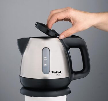 Чайник Tefal BI8125 Місткість 0,8 літра 2200 Вт Бездротовий зв'язок Розетка 360 Захист від сухого/перегріву 22 см Д x 24,9 см Ш x 55,8 см В Одноколірний