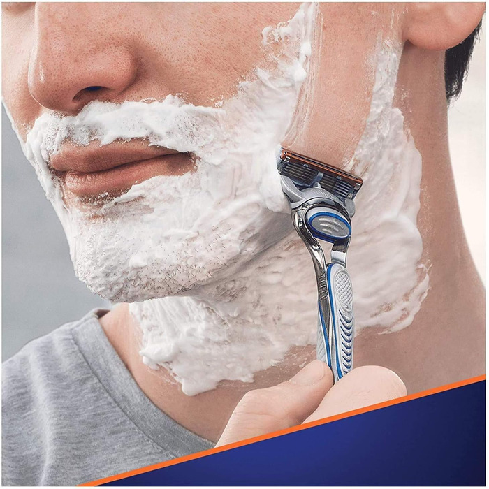 Леза для бритви Gillette Fusion 5 з обрізним лезом для точного та фрикційного покриття, 14 змінних лез 14 шт. (1 упаковка) Стандартна упаковка