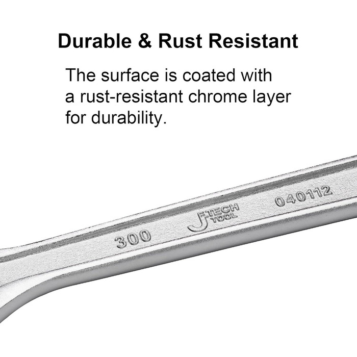 Розвідний ключ Jetech 300 мм (12 дюймів) із широким отвором губки