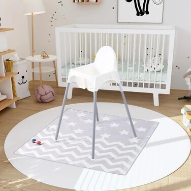 Milageto Baby High Chair Stain Mat, Travel Cushion Dirty Resistance, Waterproof Double Layer Baby Feeding Cushion, Style C, Milageto Baby High Chair Stain Mat, Travel Cushion Dirty Resistance, Waterproof Double Layer Baby Feeding Cushion, Style C