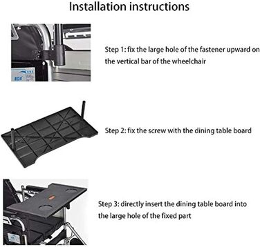 Піднос для інвалідного візка SLZHEE, аксесуари для столу з підстаканником, універсальні підноси, стіл для їдальні, портативні аксесуари для столу для інвалідного візка для їжі, читання, відпочинку, відмінна якість