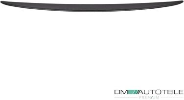 Комплект DM Autoteile Sport Rear Spoiler Black Matt 3M підходить для E-Class W213, також AMG E63