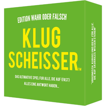 Правдиве чи неправдиве видання, 43028 - Klugscheisser -