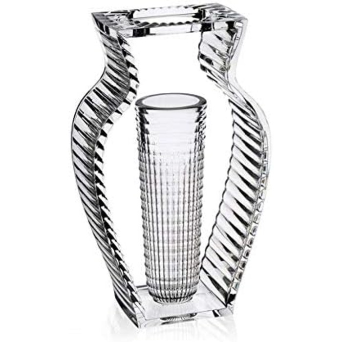 Ваза Kartell I Shine, пластик, кришталь, 12,29 х 33 см