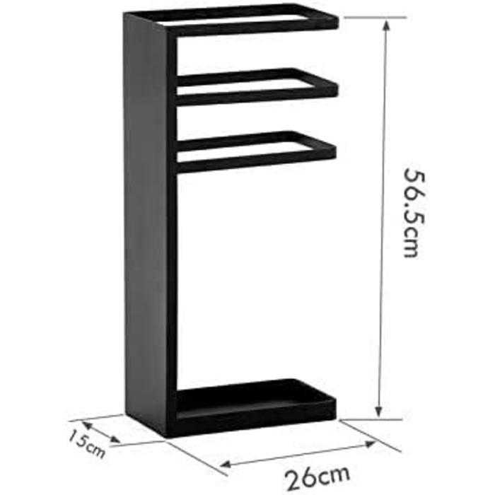 Тримач для парасольок MYVVKIA Підставка для парасольок Скандинавська металева та залізна підставка для парасольок з піддоном для води Креативний тримач для парасольки Підставка для парасольки Підставка для парасольок Azwart B