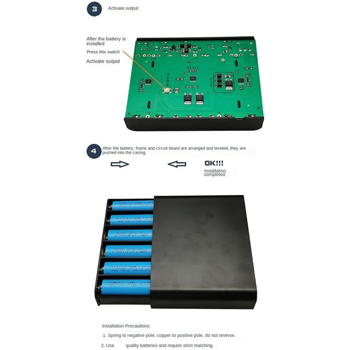 Коробка живлення ДБЖ AuntYou USB 5V 9V 12V Вихід DIY 18650 Акумулятор для відеореєстратора Бездротовий маршрутизатор Модем Довговічний Простий у використанні, 500450099