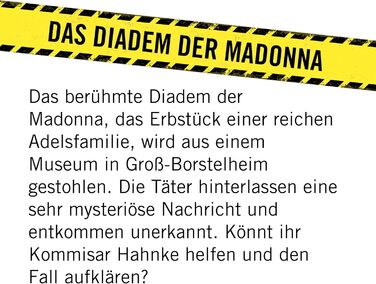 Приховані ігри Tatort - Das Diadem der Madonna - німецька - реалістична кримінальна гра, захоплююча детективна гра, гра в квест-кімнату