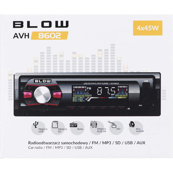 Автомагнітола BLOW AVH-8602 MP3/USB/SD/MMC