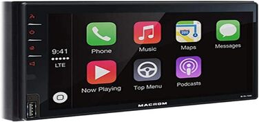 Мультимедійний пристрій Macrom DL7000D 2 DIN CarPlaGPS