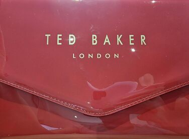 Клатч Ted Baker Abbiay з конвертом червоного кольору, червоний, середній