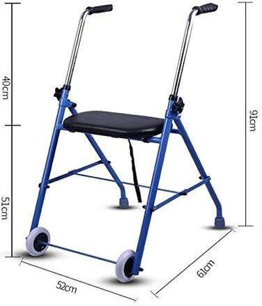 Розбірні ходунки з колесами, прогулянкова рама для літніх людей, допоміжний засіб пересування для дорослих, легкий, регулюється по висоті, алюмінієвий ролик з сидінням, цікаво