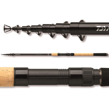 Вудка Daiwa Allround Fishing, 3 м, 70-150 г, телескопічна, чорна