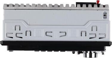 Автомагнітола NK з RDS 1 DIN 4 x 40 Вт Bluetooth 5.0, функція AUX, MP3-плеєр та x2 USB, FM-стереозвук, система гучного зв'язку, пульт дистанційного керування, РК-дисплей, карта iOS та Android (eMark)