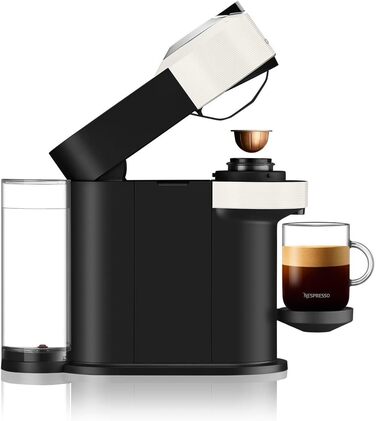 Кавоварка в капсулах Nespresso De'Longhi ENV 120.W Vertuo Next, біла без піноутворювача молока