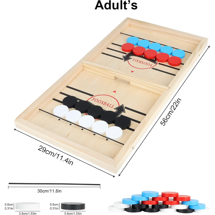 Швидка швидка гра, кумедна дерев'яна шайба з слінгом переможець настільна гра стіл батько-дитина інтерактивна іграшка партійна гра для дорослих