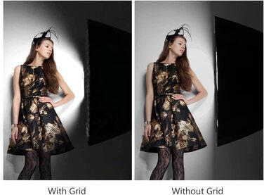 См/35 дюймів Softbox Honeycomb Grid 16 Robs Depth Photography Parabolic Softbox Grid для фотостудії, 90