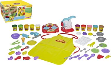 Велика кухня з пластиліну Play-Doh, пластилін для творчої гри, для дітей від 3 років і старше Шеф-кухарський набір