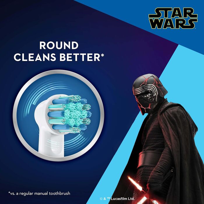 Дитяча електрична зубна щітка Oral-B Star Wars