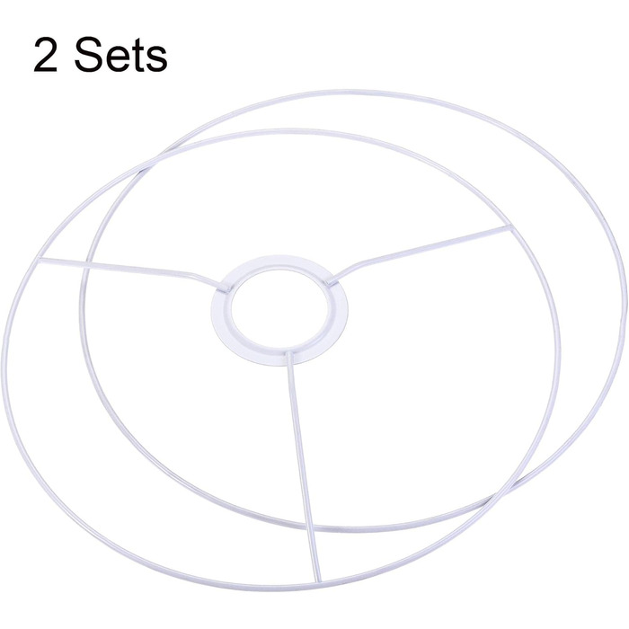 Карта джерел 2 Комплект абажура кільце 250мм діаметр. Рамка тримача для тримача лампи праска