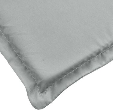 Подушка для шезлонгу CIADAZ Melange Light Grey 200x60x4 см Тканина, Подушка для шезлонга, Подушка для шезлонга, Подушка для шезлонга, Подушка для лавки, Подушка для стільця для високих стільців, Подушки для шезлонгів - 4002509