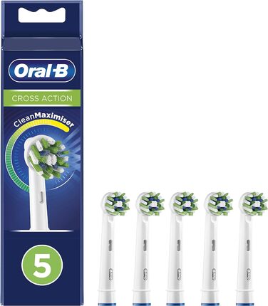 Змінні щітки Oral-B 3D White з технологією CleanMaximiser 5 Testine 5 шт. (1 упаковка)