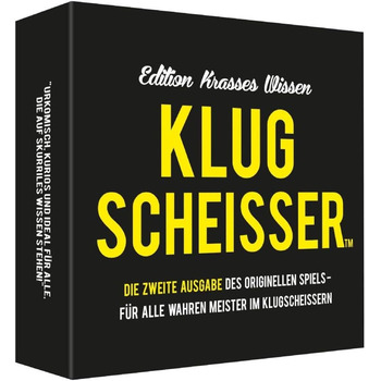 43011 - Klugscheisser 2 Black Edition - Edition krasses Wissen, 43011 - Klugscheisser 2 Black Edition - Edition krasses Wissen