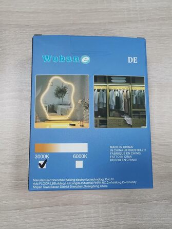 Світлодіодна стрічка WOBANE COB Тепла біла 2м 640 світлодіодів, супер яскрава світлодіодна стрічка з блоком живлення, світлодіодна світлодіодна стрічка 12 В під шафою, гнучка світлодіодна стрічка для кухні, спальні, письмового столу, верстака, телевізора,