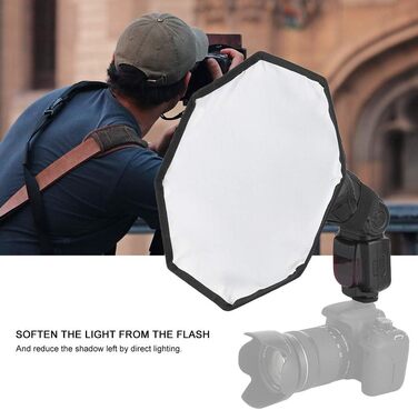 Універсальний складаний портативний розсіювач Softbox Спалах Speedlite Спалах для спалаху Flash Unit для спалаху, 30