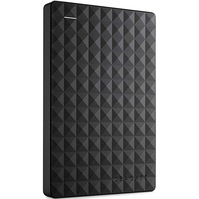 Портативний зовнішній жорсткий диск Seagate Expansion Portable на 2 ТБ, 2,5 дюйма, USB 3.0, для ПК і ноутбуків, 2 роки гарантії, номер моделі STEA2000400 2 TB Portable