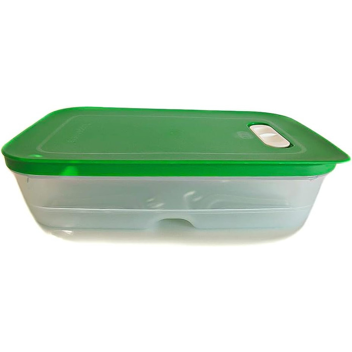 Холодильник TUPPERWARE 1,8 л темно-зелений KlimaOase плоский PrimaKlima Klimaknig