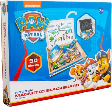 Польща 67474-WMB-PAW 1 Paw Patrol дитяча магнітна настільна іграшка, чорна