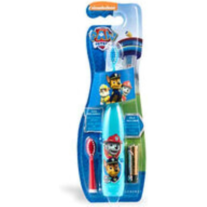 Paw Patrol Cepillo de Dientes Elctrico con dos cabezales y pila, Paw Patrol Cepillo de Dientes Elctrico con dos cabezales y pila