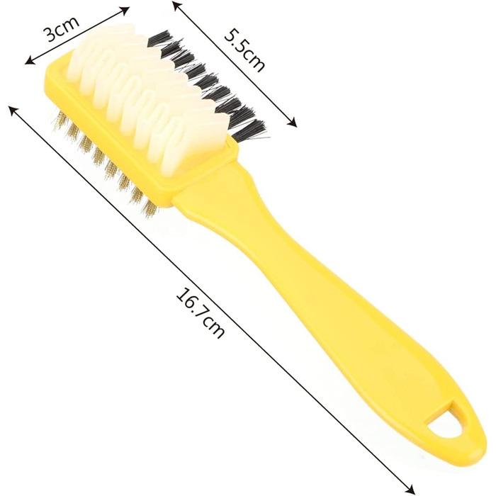 Щітка для взуття, побутова 3 в 1 Замшеве взуття з нубуку Засіб для чищення черевиків Щітка для чищення взуття Набір гумок Щітки для взуття