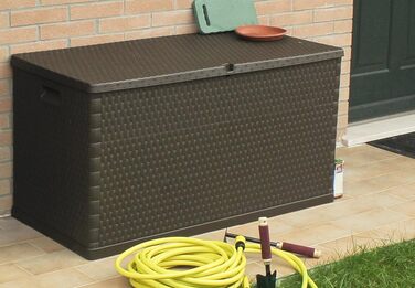 Коробка для подушки Toomax Multibox Rattan 420, коричнева